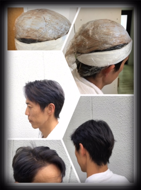 三島市　美容室　スタッフヘアカラー