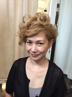 三島市　美容室　夏の大胆ヘアー